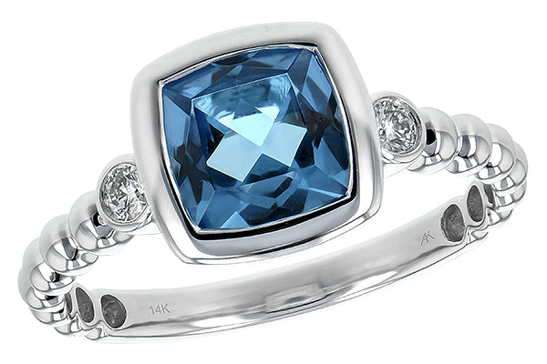 A235-20517: LDS RG 1.57 BLUE TOPAZ 1.65 TGW