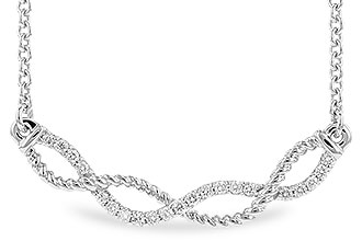 A319-74144: NECKLACE .12 TW