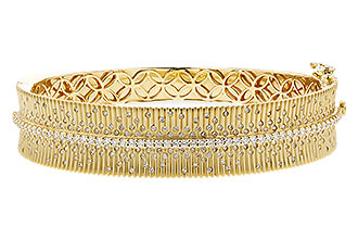 B230-64153: BANGLE BRACELET 1.94 TW (63X54MM)