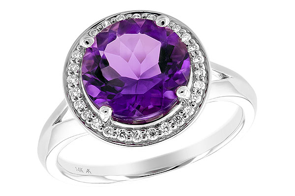 B231-58726: LDS RG 3.62 AMETHYST 3.77 TGW