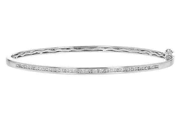 B235-23226: BANGLE BRACELET .50 TW