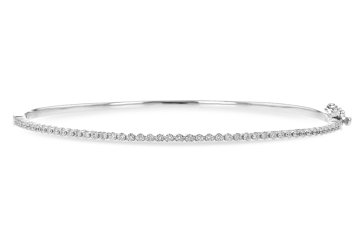 B236-17808: BANGLE BRACELET .50 TW