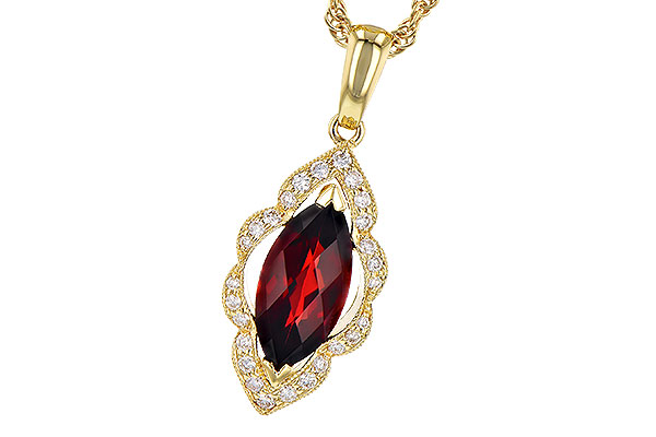 B318-89562: NECK 1.25 GARNET 1.36 TGW