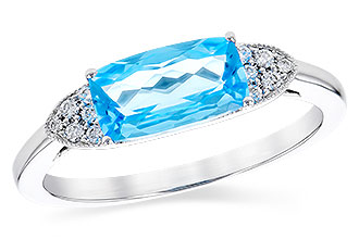 B319-73189: LDS RG 1.44 BLUE TOPAZ 1.52 TGW