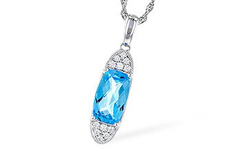 B319-73217: NECK 2.02 BLUE TOPAZ 2.12 TGW