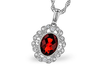 B319-75062: NECK 1.40 GARNET 1.54 TGW