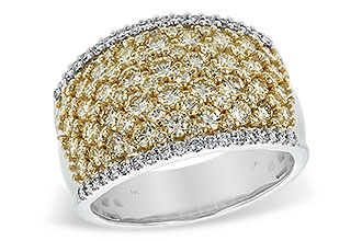 C235-20498: LDS DIA WED RG 1.82 YELLOW DIAS 2.02 TW