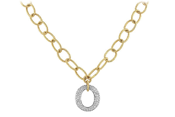 C236-10489: NECKLACE 1.02 TW (17 INCHES)