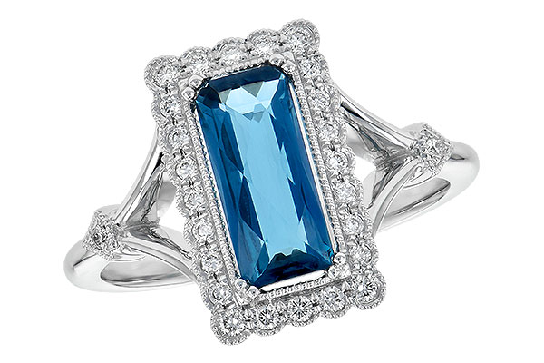 C236-15080: LDS RG 1.58 LONDON BLUE TOPAZ 1.75 TGW