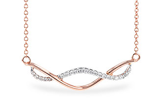 C318-90498: NECKLACE .14 TW
