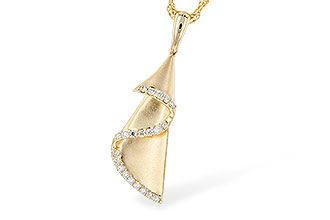 C319-73244: NECKLACE .10 TW