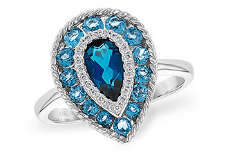 D236-13262: LDS RG 1.52 TW BLUE TOPAZ 1.60 TGW