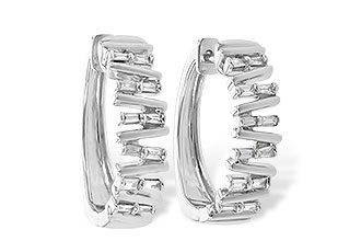 D236-14171: EARR .30 TW BAGUETTE DIAS