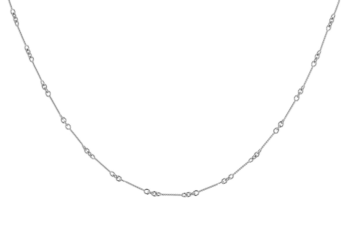 D319-78707: TWIST CHAIN (22IN, 0.8MM, 14KT, LOBSTER CLASP)