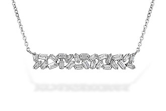 E236-14098: NECK .24 TW BAGUETTES