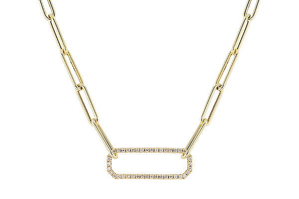 E319-73271: NECKLACE .50 TW (17 INCHES)