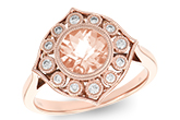 F234-31389: LDS RG .90 MORGANITE 1.05 TW