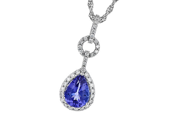 F236-15916: NECK .95 TANZANITE 1.14 TGW