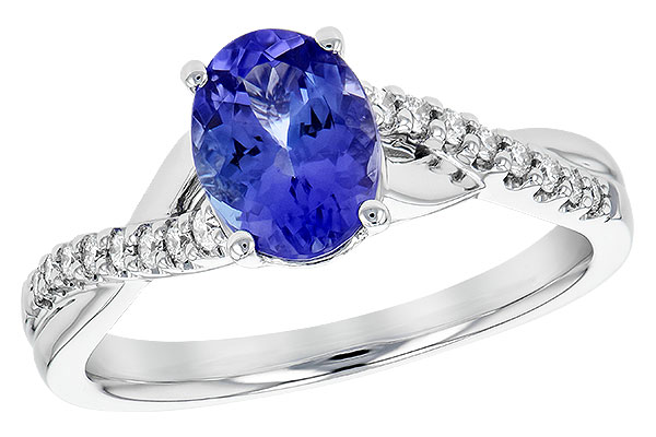 F236-15989: LDS RG 1.20 TANZANITE 1.35 TGW