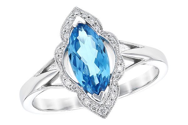 F318-88716: LDS RG 1.26 BLUE TOPAZ 1.37 TGW