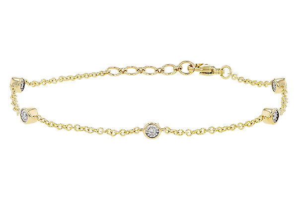 F318-89562: BRACELET .15 TW (7.25")