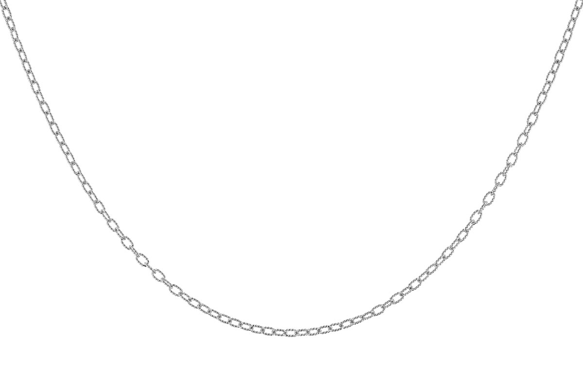 F319-78716: ROLO LG (24IN, 2.3MM, 14KT, LOBSTER CLASP)