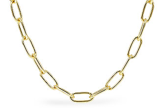 F319-78725: PAPERCLIP SM (2.40MM, 14KT, 8IN, LOBSTER CLASP)