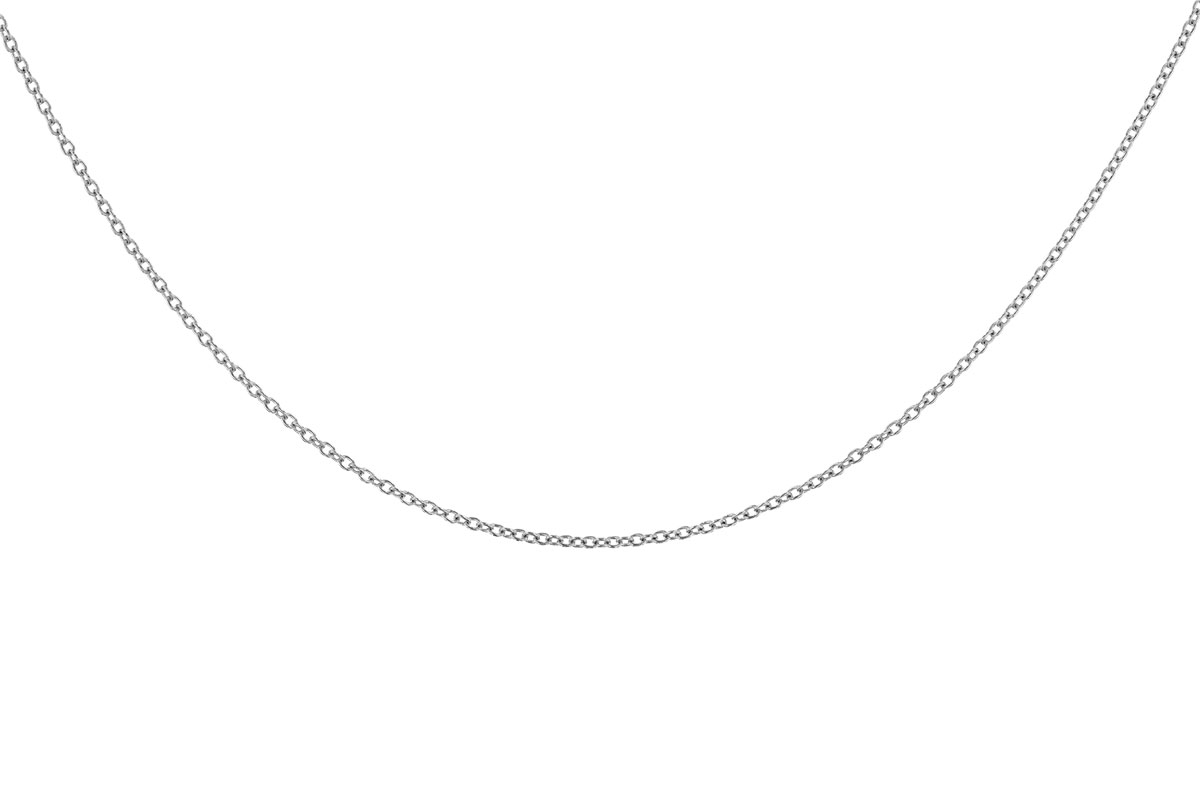 F319-79580: CABLE CHAIN (18", 1.3MM, 14KT, LOBSTER CLASP)