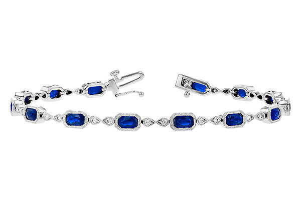 G318-85089: BRACELET 4.00 SAPP 4.32 TGW