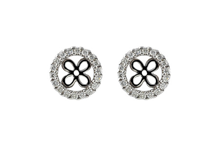 H233-40480: EARRING JACKETS .30 TW (FOR 1.50-2.00 CT TW STUDS)