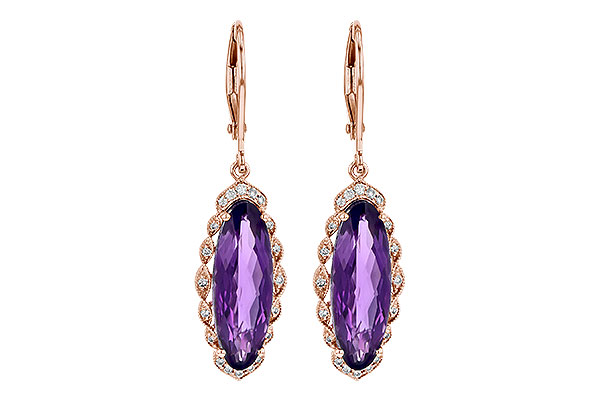 H236-16825: EARR 4.75 AMETHYST 4.90 TGW