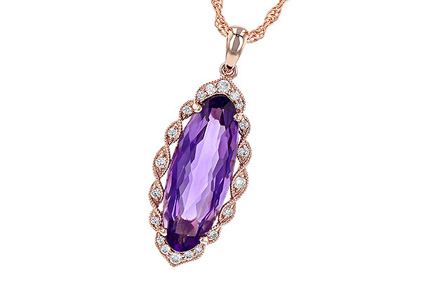 H236-16834: NECK 3.60 AMETHYST 3.74 TGW