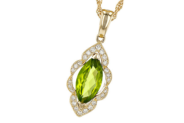 K236-15071: NECK .94 PERIDOT 1.05 TGW