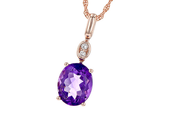 K236-17734: NECK 2.10 AMETHYST 2.13 TGW
