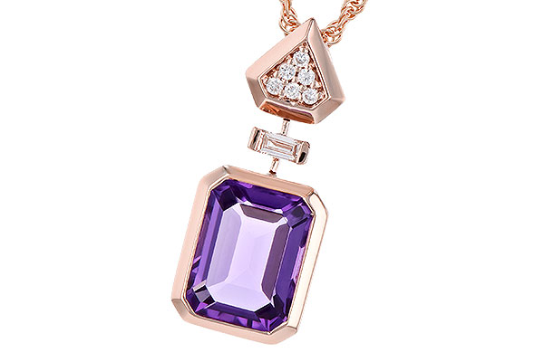 K318-90489: NECK 2.00 AMETHYST 2.08 TGW