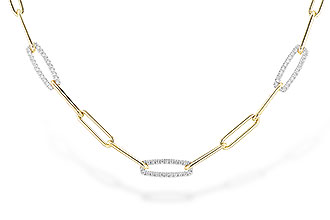 K319-73271: NECKLACE .75 TW (17 INCHES)