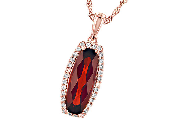 L318-84161: NECK 1.75 GARNET 1.87 TGW