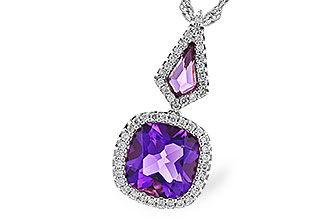 L319-76834: NECK 1.80 TW AMETHYST 1.96 TGW