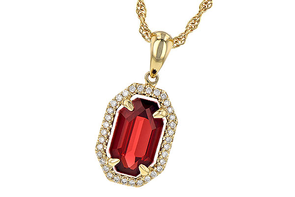 M236-15061: NECK 1.66 GARNET 1.75 TGW