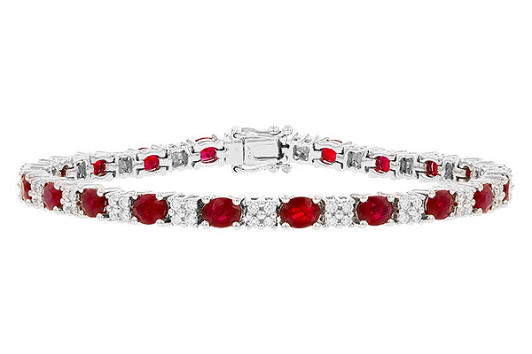A046-10517: BRACELET 7.10 RUBY 7.92 TGW