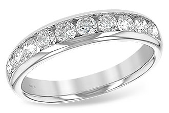 A138-87799: LDS WED RG .75 TW (10 STONES)