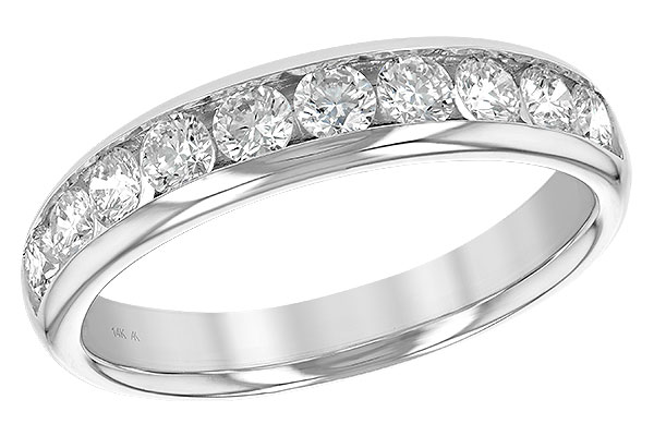 A138-87799: LDS WED RG .75 TW (10 STONES)