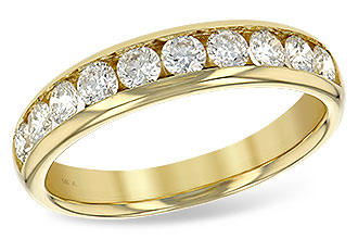 A138-87799: LDS WED RG .75 TW (10 STONES)
