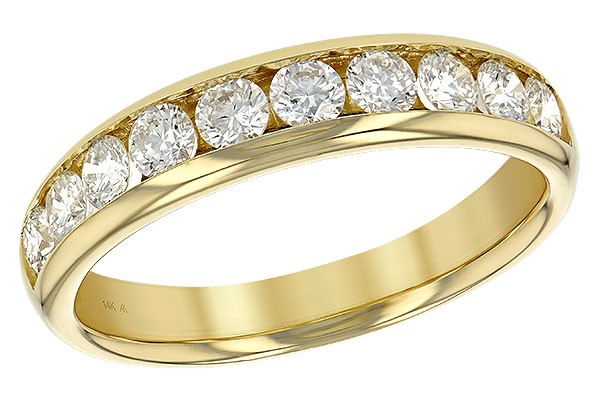 A138-87799: LDS WED RG .75 TW (10 STONES)