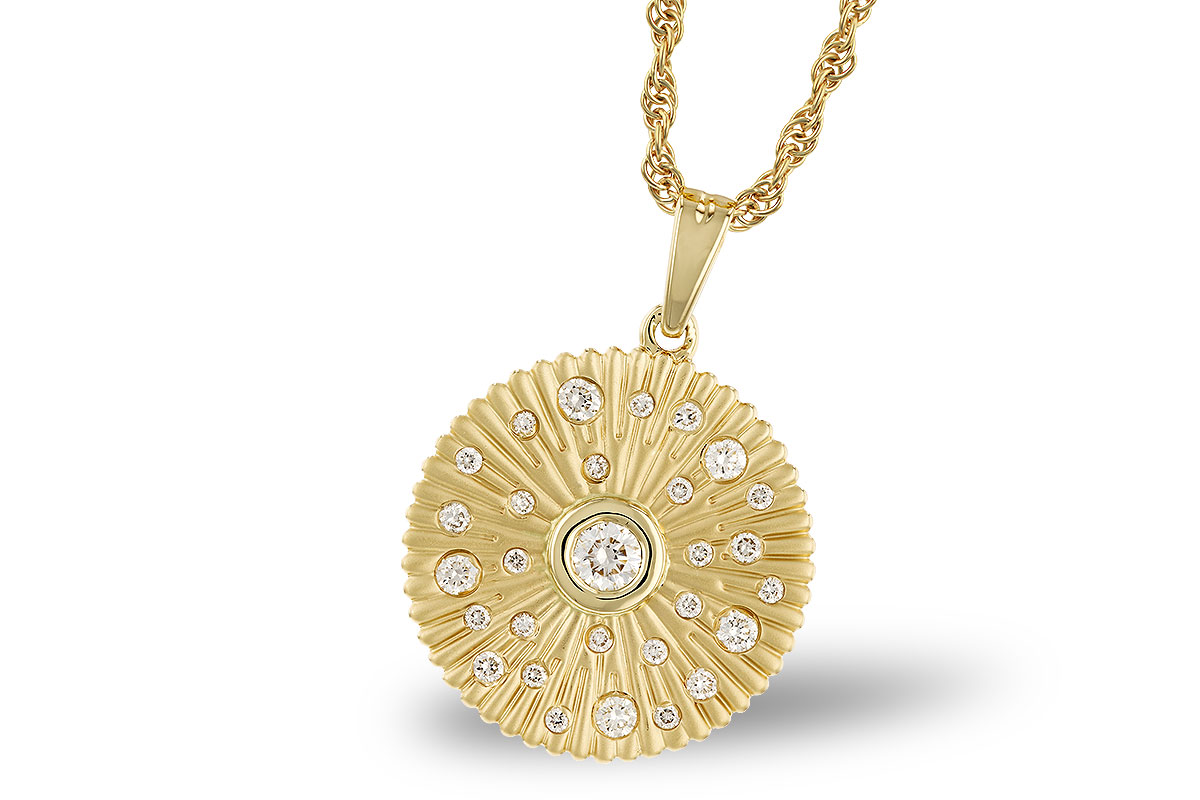 A229-76908: NECKLACE .24 TW