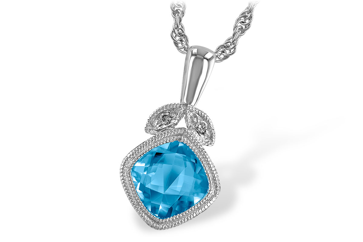 A232-52317: NECK 1.05 BLUE TOPAZ 1.06 TGW