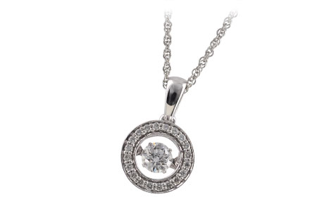 A232-53253: NECKLACE .33 TW