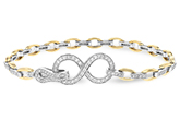 A234-31444: BRACELET 1.00 TW (YG & WG)