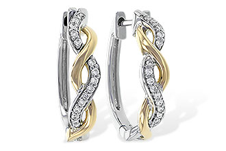 A235-18717: EARRINGS .15 TW