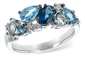 A235-18726: LDS RG 2.05 BLUE TOPAZ 2.16 TGW